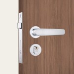 FECHADURA STAM GENOA 1601/09 REDONDA EXTERNA INOX POLIDO