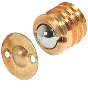 FECHO ESFERA EMBUTIDO 12MM LATÃO HAFELE