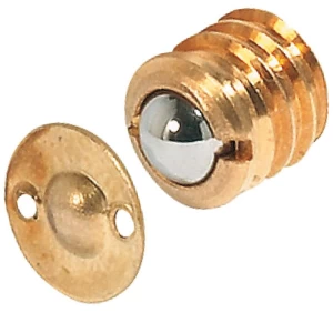 FECHO ESFERA EMBUTIDO 12MM LATÃO HAFELE