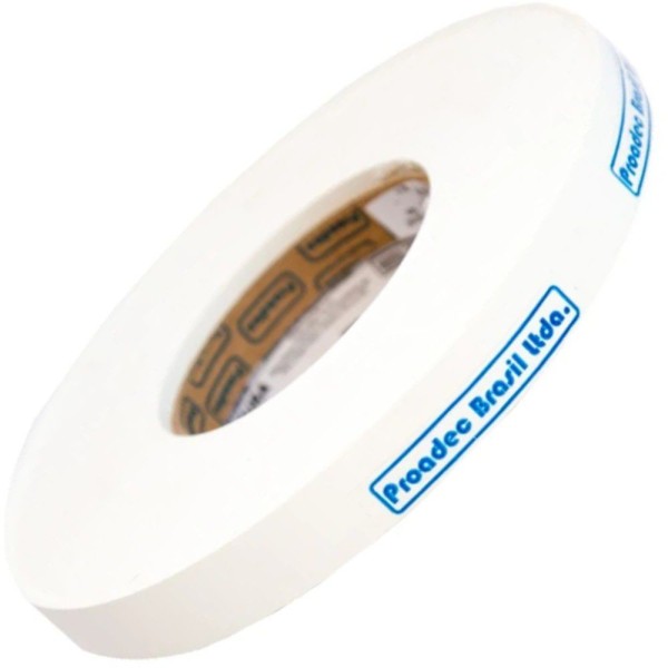 FITA DE BORDA 30MM 50 MT BRANCO TX
