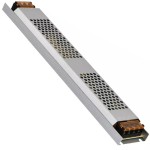 FONTE METÁLICA CHAVEADA SLIM PIX FITA LED 12V 16.6A 200W