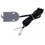 INTERRUPTOR GAVETA/PORTA LUMITEK BOTÃO DUO CINZA 50CM