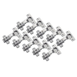 KIT 10 DOBRADIÇAS CANECO 35 INOX CERMAG RETA