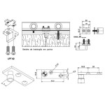 KIT 13 FERMAX ROLDANA CÔNCAVA DUPLA BLINDADA RRC04