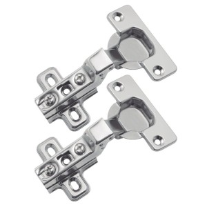 KIT 2 DOBRADIÇAS CANECO 35 INOX CERMAG CURVA