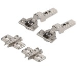 KIT 2 DOBRADIÇAS CANECO BLUM CLIP BLUMOTION CURVA