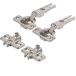 KIT 2 DOBRADIÇAS CANECO BLUM MODUL RETA SIMPLES