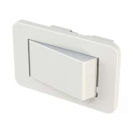 KIT C/2 INTERRUPTOR MÓVEIS EMBUTIR LUMITEK SIMPLES BRANCO