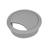 KIT C/10 PASSA FIO 60MM GRANDE CINZA