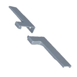 KIT C/10 PONTEIRA ROMETAL FACETATO 15MM PE-183 R7015 CROMADO