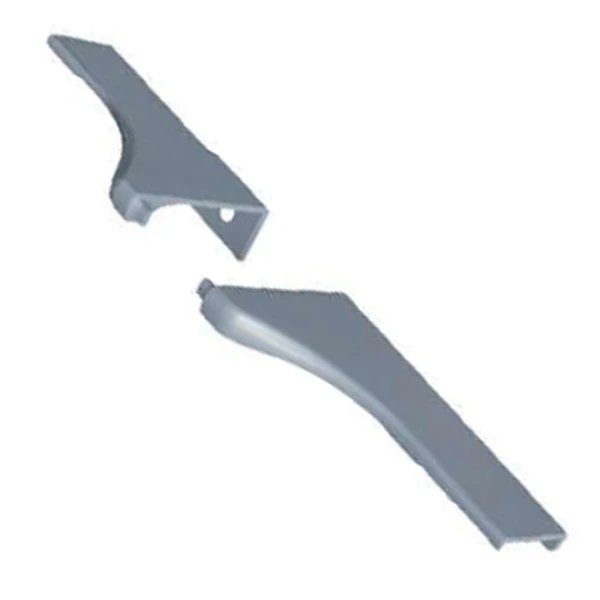 KIT C/10 PONTEIRA ROMETAL FACETATO 20MM PE-183 S7020 CHAMPAGNE/INOX