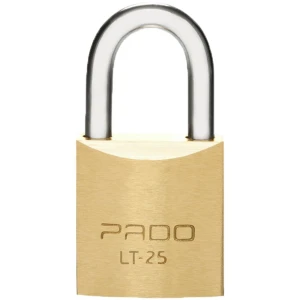 KIT C/2 CADEADOS LATÃO PADO COMUM 25MM LT-25 ALEATÓRIOS