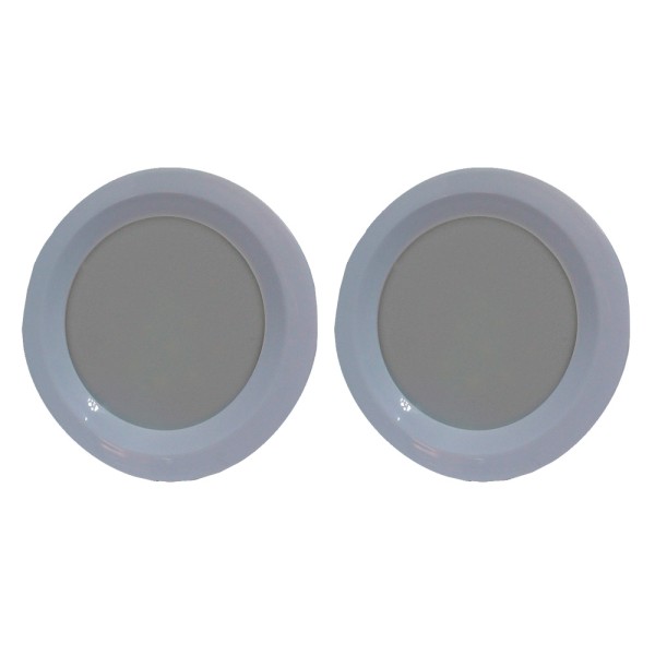 KIT C/2 LED EMBUTIR MÓVEIS CIRCULAR 60MM VASTMOB 6000K BRANCO