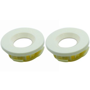 KIT C/2 LED EMBUTIR MÓVEIS CIRCULAR PEQUENO D354 3000K BRANCO