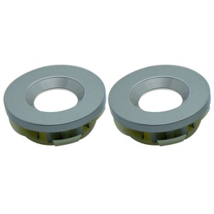 KIT C/2 LED EMBUTIR MÓVEIS CIRCULAR PEQUENO D354 5000K ALUMÍNIO