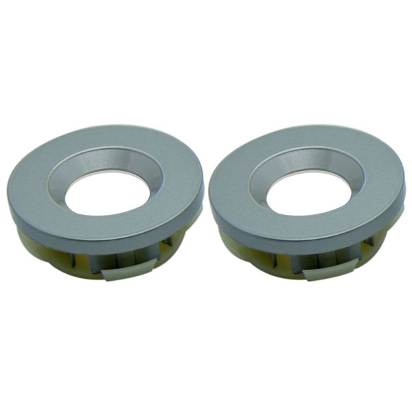 KIT C/2 LED EMBUTIR MÓVEIS CIRCULAR PEQUENO D354 5000K ALUMÍNIO