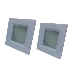KIT C/2 LED EMBUTIR MÓVEIS QUADRADA 60MM VASTMOB 6000K BRANCO