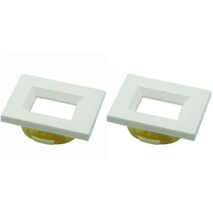 KIT C/2 LED EMBUTIR MÓVEIS RETANGULAR E514 5000K BRANCO