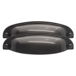 KIT C/2 PUXADOR MÓVEIS CONCHA PARIS 96MM TITÂNIO ACETINADO KIT C/2 PUXADOR MÓVEIS CONCHA PARIS 96MM TITÂNIO ACETINADO