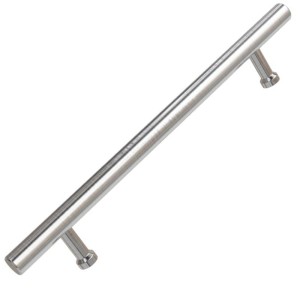 KIT C/2 PUXADOR MÓVEIS INOX HASTE RED ESCOVADO IL-03 192MM