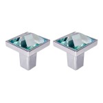 KIT C/2 PUXADOR MÓVEIS PONTO BRENTA QUADRADO 32MM CROMADO KIT C/2 PUXADOR MÓVEIS PONTO BRENTA QUADRADO 32MM CROMADO