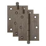 KIT C/3 DOBRADIÇAS AÇO LEVE BOLA 3.5 X 2-5/16 ANTIQUE KIT C/3 DOBRADIÇAS AÇO LEVE BOLA 3.5 X 2-5/16 ANTIQUE