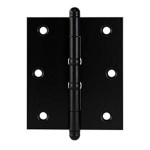 KIT C/3 DOBRADIÇAS AÇO MÉDIA BOLA-ANEL 3.5 X 3 PRETO