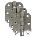 KIT C/3 DOBRADIÇAS INOX ROLAMENTO FERLOCK 3X2.5 ESCOVADO C-RED