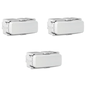 KIT C/3 MÓDULOS WEG COMPOSÉ INTERRUPTOR PARALELO BRANCO