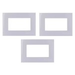 KIT C/3 PLACAS MARGIRIUS SLEEK MÓVEL 65X45MM BRANCA KIT C/3 PLACAS MARGIRIUS SLEEK MÓVEL 65X45MM BRANCA