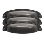 KIT C/3 PUXADOR MÓVEIS CONCHA PARIS 96MM TITÂNIO ACETINADO KIT C/3 PUXADOR MÓVEIS CONCHA PARIS 96MM TITÂNIO ACETINADO