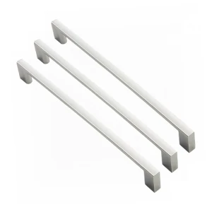 KIT C/3 PUXADOR MÓVEIS RIGORE CROMADO 160MM