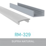 KIT PERFIL ALUMÍNIO ROMETAL LED SOBREPOR RM-329 3 MT NATURAL C/DIFUSOR KIT PERFIL ALUMÍNIO ROMETAL LED SOBREPOR RM-329 3 MT NATURAL C/DIFUSOR