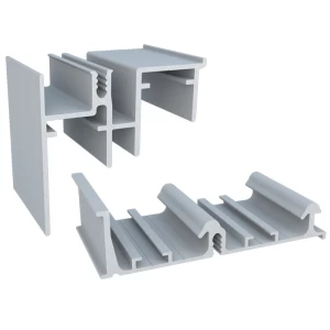 KIT PERFIL ALUMÍNIO ROMETAL SS200 RM-006/007 6 MT NATURAL