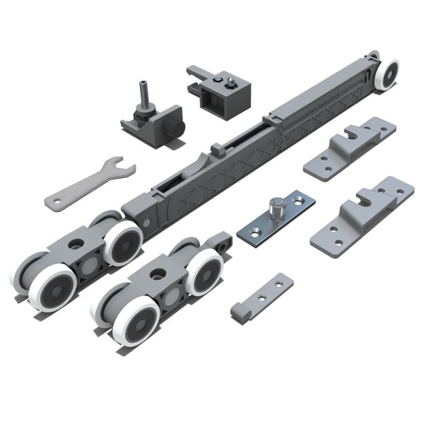 KIT RO-82 ROMETAL PORTA MDF STANDARD PESADO 80-100KG