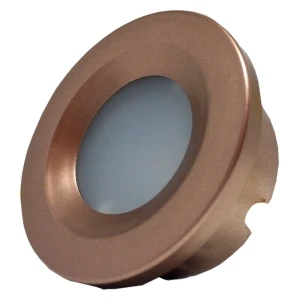 LED EMBUTIR MÓVEIS CIRCULAR 35MM SMALLMOB 3000K BRONZE