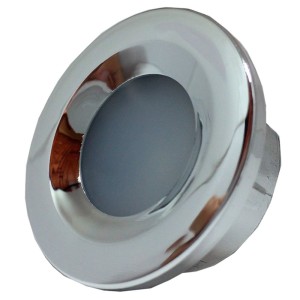 LED EMBUTIR MÓVEIS CIRCULAR 35MM SMALLMOB 6000K CROMADO