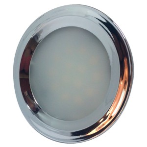 LED EMBUTIR MÓVEIS CIRCULAR 60MM VASTMOB 6000K CROMADO
