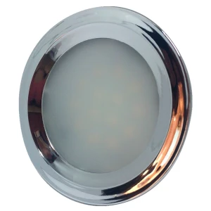 LED EMBUTIR MÓVEIS CIRCULAR 60MM VASTMOB 3000K CROMADO