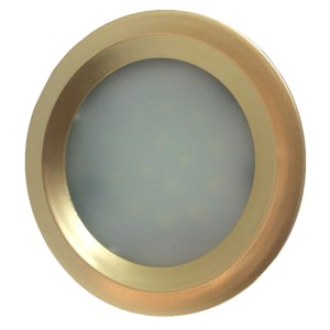 LED EMBUTIR MÓVEIS CIRCULAR 60MM VASTMOB 6000K DOURADO
