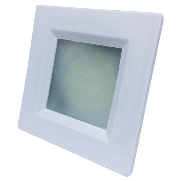 LED EMBUTIR MÓVEIS QUADRADA 60MM VASTMOB 6000K BRANCO