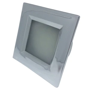 LED EMBUTIR MÓVEIS QUADRADA 60MM VASTMOB 6000K CROMADO