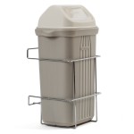 LIXEIRA FIXAR PORTA CROMOZINCO SIMPLES C/BALDE 10 LT LIXEIRA FIXAR PORTA CROMOZINCO SIMPLES C/BALDE 10 LT