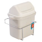 LIXEIRA FIXAR PORTA CROMOZINCO SIMPLES C/BALDE 6.5LT LIXEIRA FIXAR PORTA CROMOZINCO SIMPLES C/BALDE 6.5LT