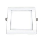 LUMINÁRIA PLAFON SUPERLED EMBUTIR 24W 2700K QUADRADO