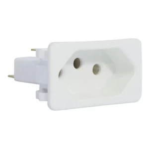 MÓDULO MARGIRIUS TOMADA TPA/CAIXA MESA 20A S/FIO BRANCO