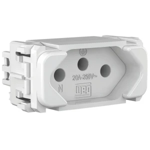 MÓDULO WEG COMPOSÉ TOMADA 2P+T 20A 250V BRANCO