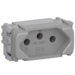 MÓDULO WEG COMPOSÉ TOMADA 2P+T 20A 250V CINZA