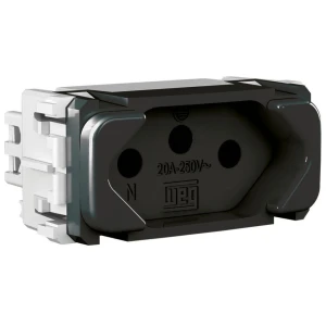 MÓDULO WEG COMPOSÉ TOMADA 2P+T 20A 250V PRETO
