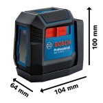 NÍVEL LAZER DE LINHAS BOSCH GLL 2-12 G PROFESSIONAL NÍVEL LAZER DE LINHAS BOSCH GLL 2-12 G PROFESSIONAL